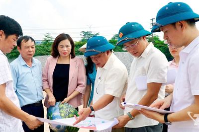 Khảo sát công tác bồi thường, giải phóng mặt bằng tại phường Bách Quang