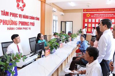 Khảo sát, đánh giá hoạt động hành chính công tại phường Phong Phú