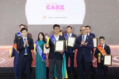 Cake được vinh danh tại Giải thưởng Sao Khuê 2026