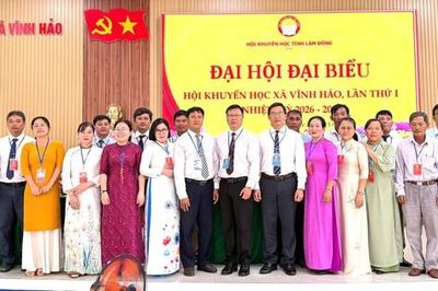 Xã Vĩnh Hảo (Lâm Đồng) tổ chức Đại hội đại biểu Hội Khuyến học xã lần thứ I, nhiệm kỳ 2026-2031