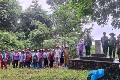 Đồn Biên phòng Thị Hoa phát quang hơn 16km đường tuần tra biên giới