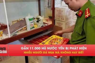 Bóc trần cơ sở yến sào giả, hàng nghìn hũ suýt bán ra thị trường