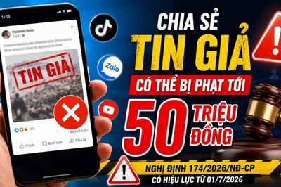 Mức phạt khi phát tán tin giả trên nền tảng điện tử, ứng dụng số theo Nghị định 174