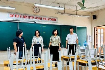 Phường Kim Liên kiểm tra, rà soát công tác chuẩn bị thi vào lớp 10