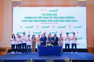 150 vận động viên xuất sắc Việt Nam được tài trợ dinh dưỡng hướng đến nâng cao thành tích