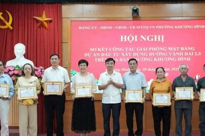 Đồng thuận mở đường Vành đai 2,5 ở Khương Đình