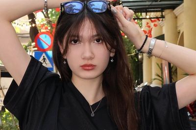 Đời thường em gái Đặng Văn Lâm 19 tuổi cao 1m77: Nét đẹp lai Việt - Nga, vừa bị loại casting người mẫu