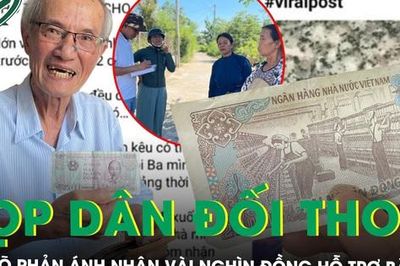Chính quyền mời dân đối thoại, làm rõ phản ánh nhận vài nghìn đồng hỗ trợ bão lũ ở Gia Lai