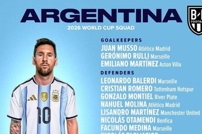 Messi dẫn đầu dàn sao Argentina dự World Cup 2026