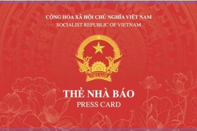 Bộ VHTTDL ban hành mẫu thẻ nhà báo 2026