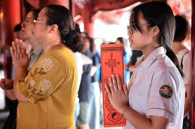 Văn Miếu - Quốc Tử Giám - 'địa chỉ đỏ' tiếp sức tinh thần cho thí sinh 'vượt vũ môn'