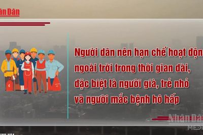[Video] Hà Nội mù mịt trong giờ cao điểm, chất lượng không khí ở mức có hại