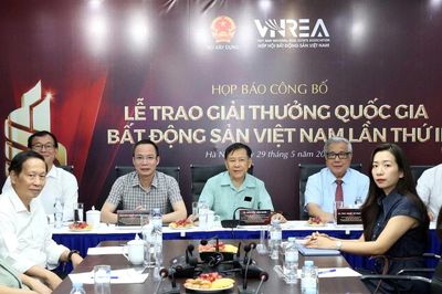 Công bố Lễ trao Giải thưởng Quốc gia Bất động sản Việt Nam lần thứ II