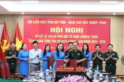 Hà Tĩnh: Ký kết chương trình 'Đồng hành cùng phụ nữ biên cương' giai đoạn 2026-2030