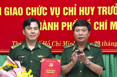 Ban Chỉ huy Biên phòng cửa khẩu cảng TPHCM có tân Chỉ huy trưởng