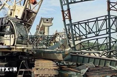 Ấn Độ: Sập cầu đang xây, 6 công nhân thiệt mạng