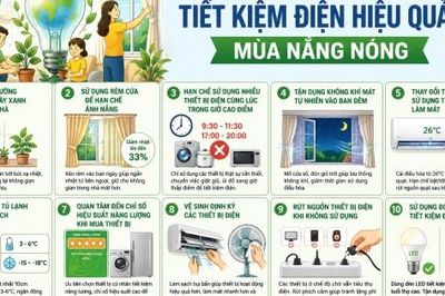 10 giải pháp 'chặn' đà tăng của hóa đơn điện mùa nắng nóng
