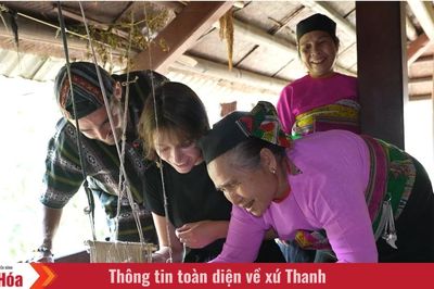 Đồng bào Mường ở Thạch Lập quyết tâm giảm nghèo nhờ phát triển du lịch