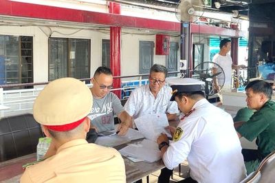 Kiểm tra an toàn giao thông đường thủy trước Lễ hội pháo hoa quốc tế Đà Nẵng 2026