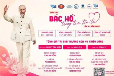 Phát động Cuộc thi 'Bác Hồ trong trái tim tôi' lần thứ V năm 2026