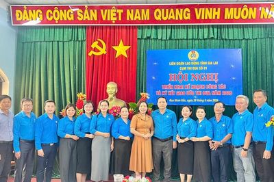 Cụm thi đua số 1 Liên đoàn Lao động tỉnh Gia Lai ký kết giao ước thi đua năm 2026