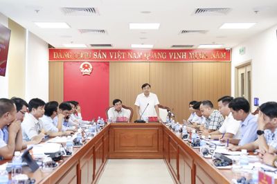 Khẩn trương bàn giao mặt bằng Dự án Hệ thống dẫn nước hồ Sông Chò 1
