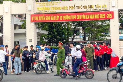 Công an tỉnh Khánh Hòa đảm bảo an ninh, an toàn kỳ thi tuyển sinh vào lớp 10