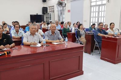 Hội Người cao tuổi phường Nam Nha Trang triển khai nhiệm vụ 6 tháng cuối năm 2026