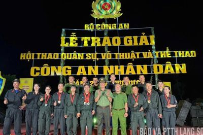 Đội tuyển bắn súng Công an tỉnh Lạng Sơn giành 1 Huy chương Vàng, 5 Huy chương Bạc tại Hội thao CAND khu vực I năm 2026