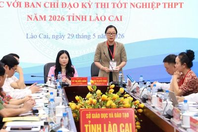 Bộ Giáo dục và Đào tạo kiểm tra công tác chuẩn bị cho Kỳ thi tốt nghiệp THPT năm 2026 tại Lào Cai