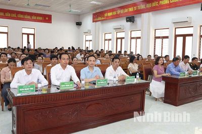 Phường Tây Hoa Lư sơ kết một năm vận hành bộ máy của hệ thống chính trị và chính quyền địa phương 2 cấp
