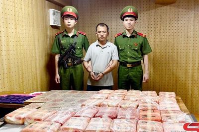 Công an tỉnh Sơn La bắt đối tượng mua bán trái phép hơn 23kg ma túy