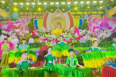 Pháp thoại và Đêm văn nghệ kính mừng Phật đản Phật lịch 2570 tại phường Vũng Tàu