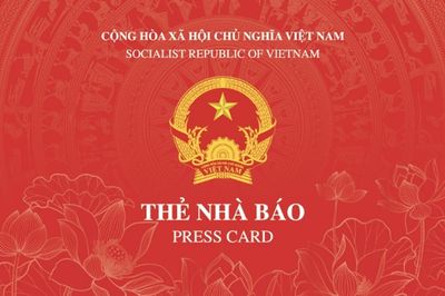 Thẻ nhà báo mới tích hợp mã QR xác thực thông tin theo thời gian thực