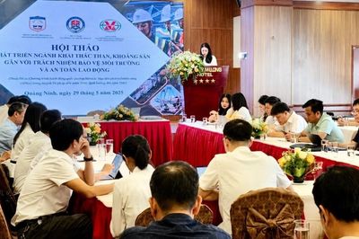 Khai thác than, khoáng sản gắn với trách nhiệm bảo vệ môi trường