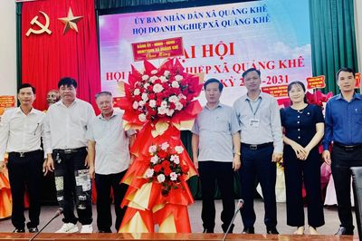 Xã Quảng Khê có tân Chủ tịch Hội Doanh nghiệp