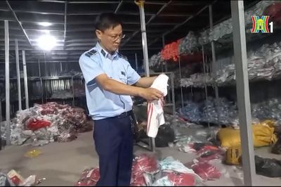 Hà Nội: Tạm giữ gần 4.000 sản phẩm nghi giả mạo nhãn hiệu