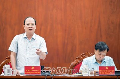 Quyết tâm lấy lại đà tăng trưởng cho Cà Mau