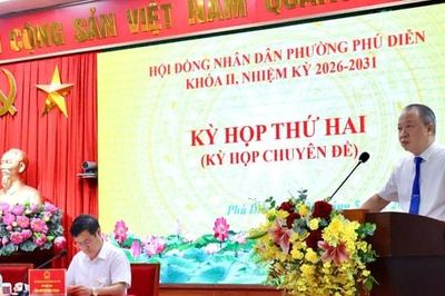 HĐND phường Phú Diễn thông qua nghị quyết về chuyển đổi số và đầu tư công