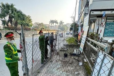 Xã Đan Phượng tập trung khắc phục điểm nghẽn trật tự đô thị