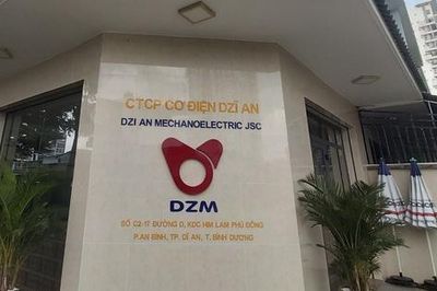 Cơ điện Dzĩ An bị xử phạt