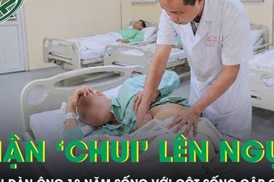 Ca tán sỏi nghẹt thở cho người đàn ông có thận 'chui' lên ngực