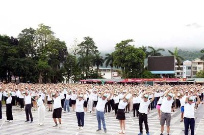 Tuyên Quang: Hơn 1.500 người tham dự chương trình toàn dân tập luyện thể dục thể thao