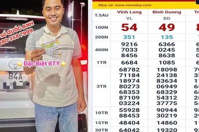 Nhiều người ở 2 tỉnh trúng giải độc đắc và an ủi xổ số miền Nam