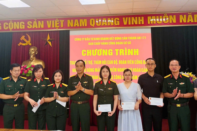 Công ty Thành An 171 (Binh đoàn 11): Nhiều hoạt động hưởng ứng Tháng Công nhân