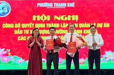 Thành lập Ban Quản lý dự án đầu tư xây dựng phường Thanh Khê