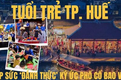 Tuổi trẻ TP. Huế góp sức 'đánh thức' ký ức phố cổ Bao Vinh