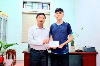Bạn đọc Báo Sài Gòn Giải Phóng tiếp tục hỗ trợ nam sinh mồ côi cha vì tai nạn giao thông