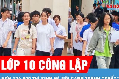 Hơn 124.000 thí sinh Hà Nội cạnh tranh 'suất' vào lớp 10 công lập