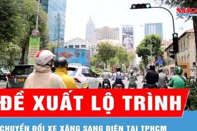 Đề xuất lộ trình, mức hỗ trợ chuyển đổi xe xăng sang điện, năng lượng xanh tại TPHCM